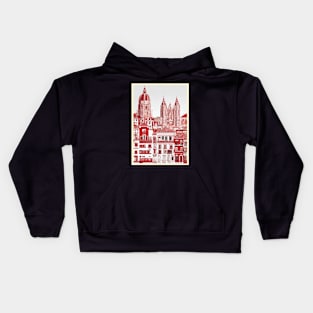 Spain vintage travel tourism 7 Kids Hoodie